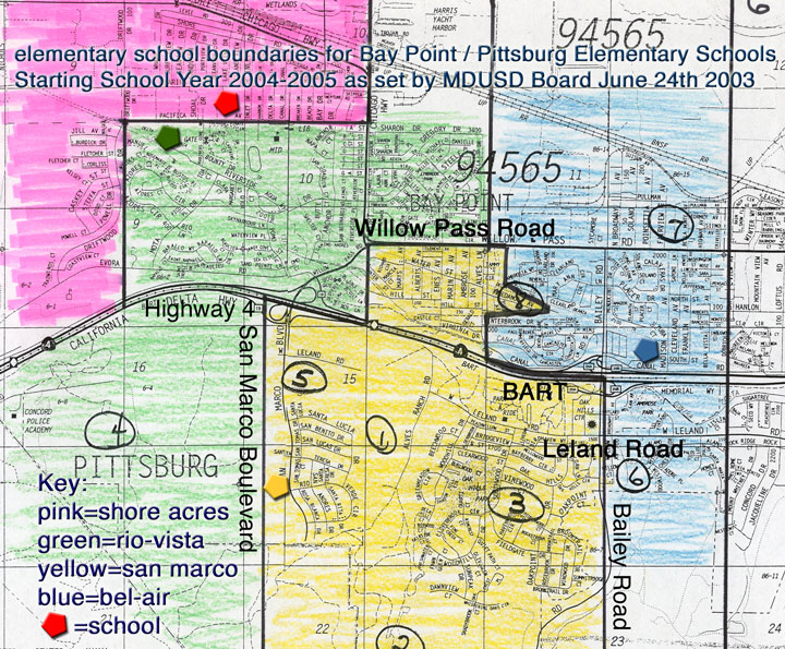 this is the boundary map for MDUSD elementary schools for 2004-2005 school year as adopted 6/24/2003. Click here to see a high resolution version